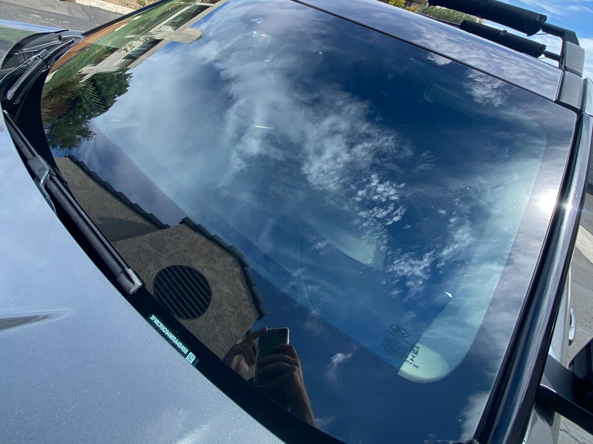 grey car windshield window tinting supreme detail and tint encinitas ca