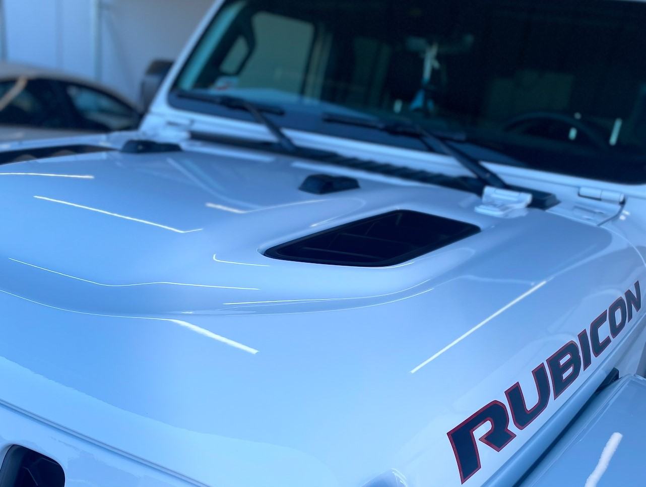 white jeep full car detailing supreme detail & tint encinitas ca